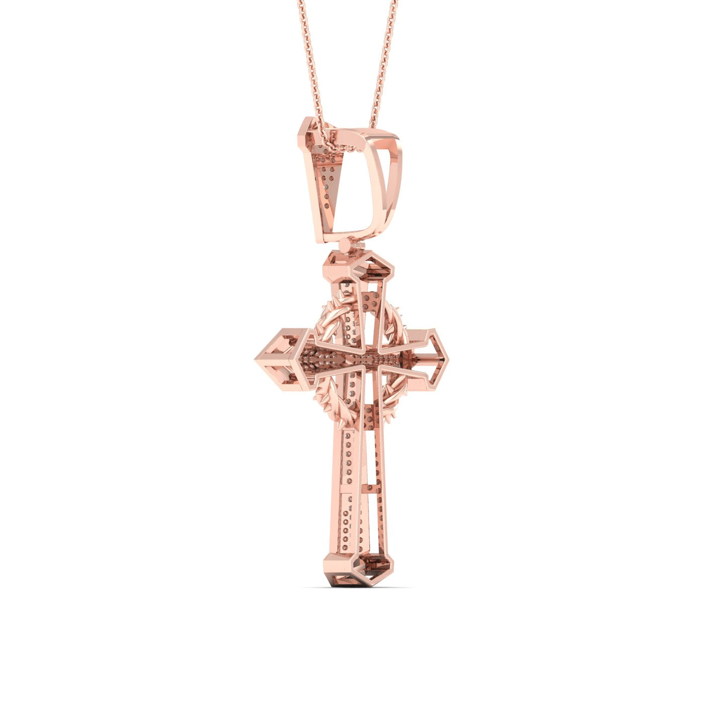 10K 0.50CT DIAM PENDANT