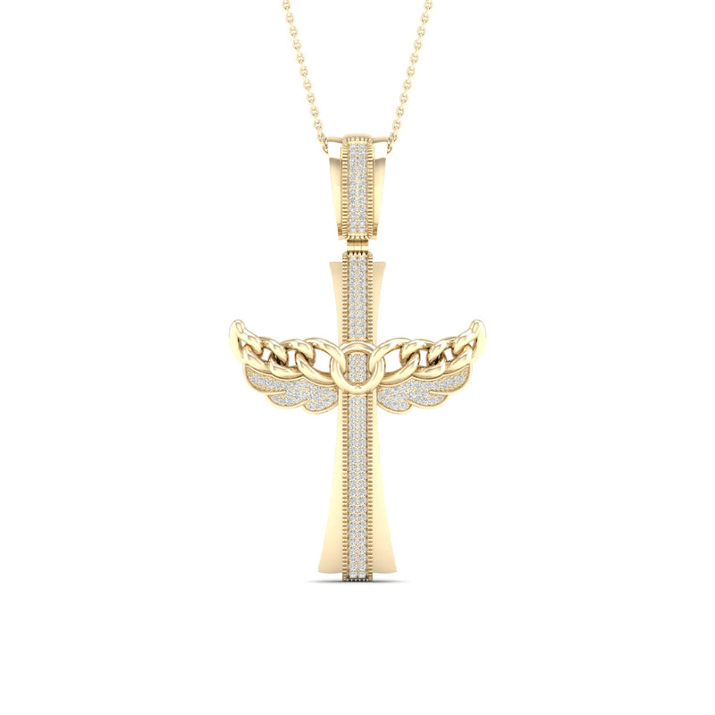 10K 0.43CT DIAM PENDANT