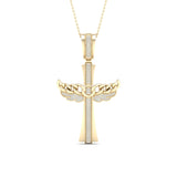 10K 0.43CT DIAM PENDANT