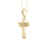 10K 0.43CT DIAM PENDANT