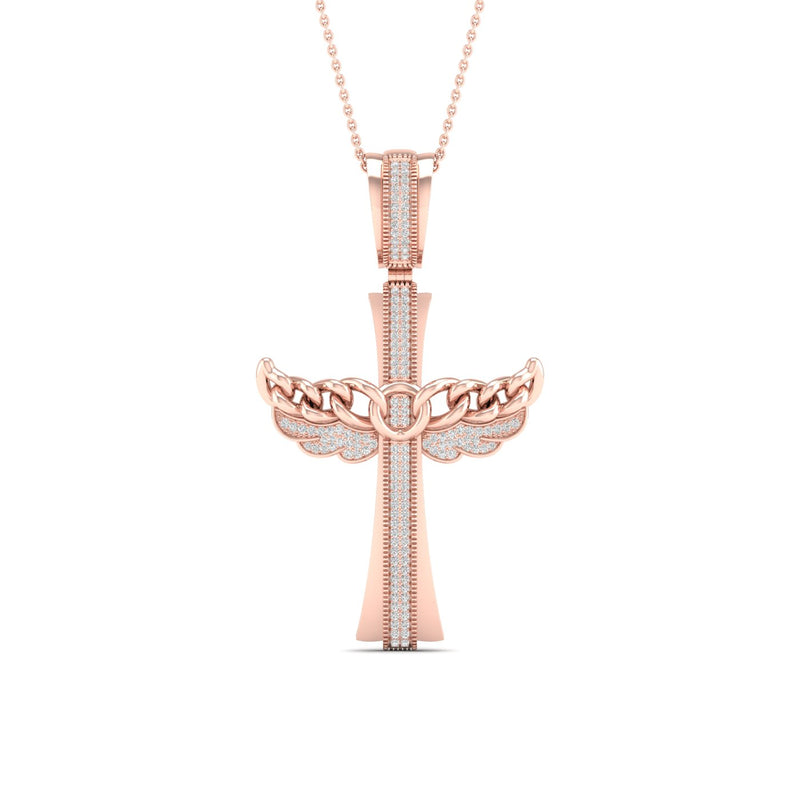 10K 0.43CT DIAM PENDANT