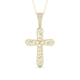 10K 0.55CT DIAM PENDANT