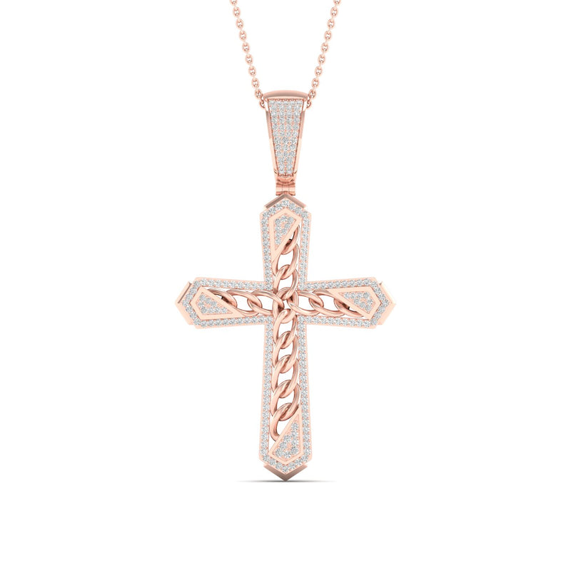 10K 0.55CT DIAM PENDANT