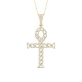 10K 0.70CT DIAM PENDANT