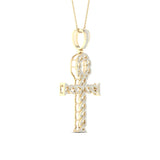 10K 0.70CT DIAM PENDANT