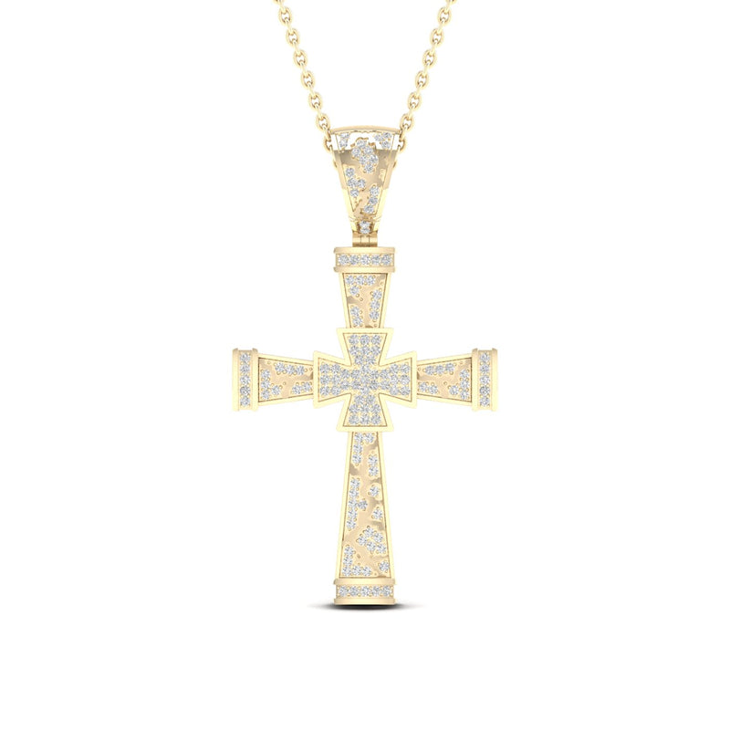 10K 0.40CT DIAM PENDANT