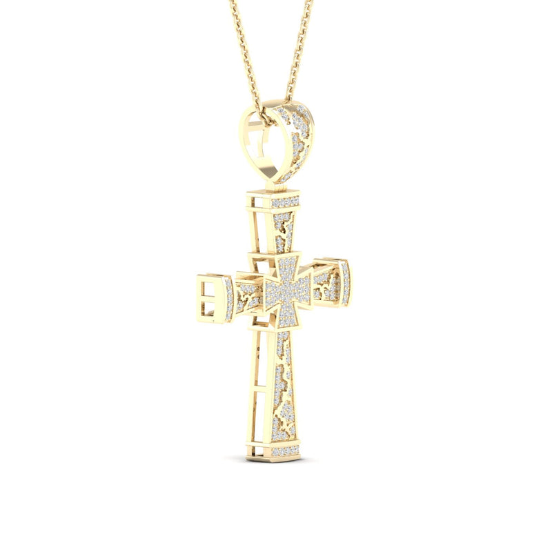 10K 0.40CT DIAM PENDANT