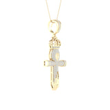 10K 0.50CT DIAM PENDANT