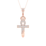 10K 0.50CT DIAM PENDANT