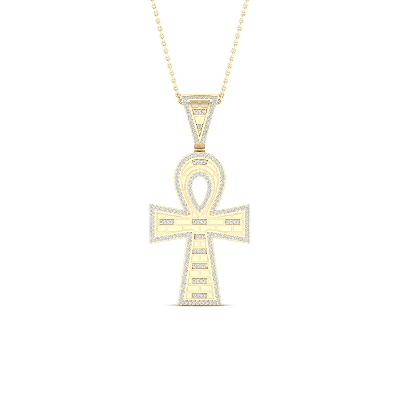 10K 0.50CT DIAM PENDANT