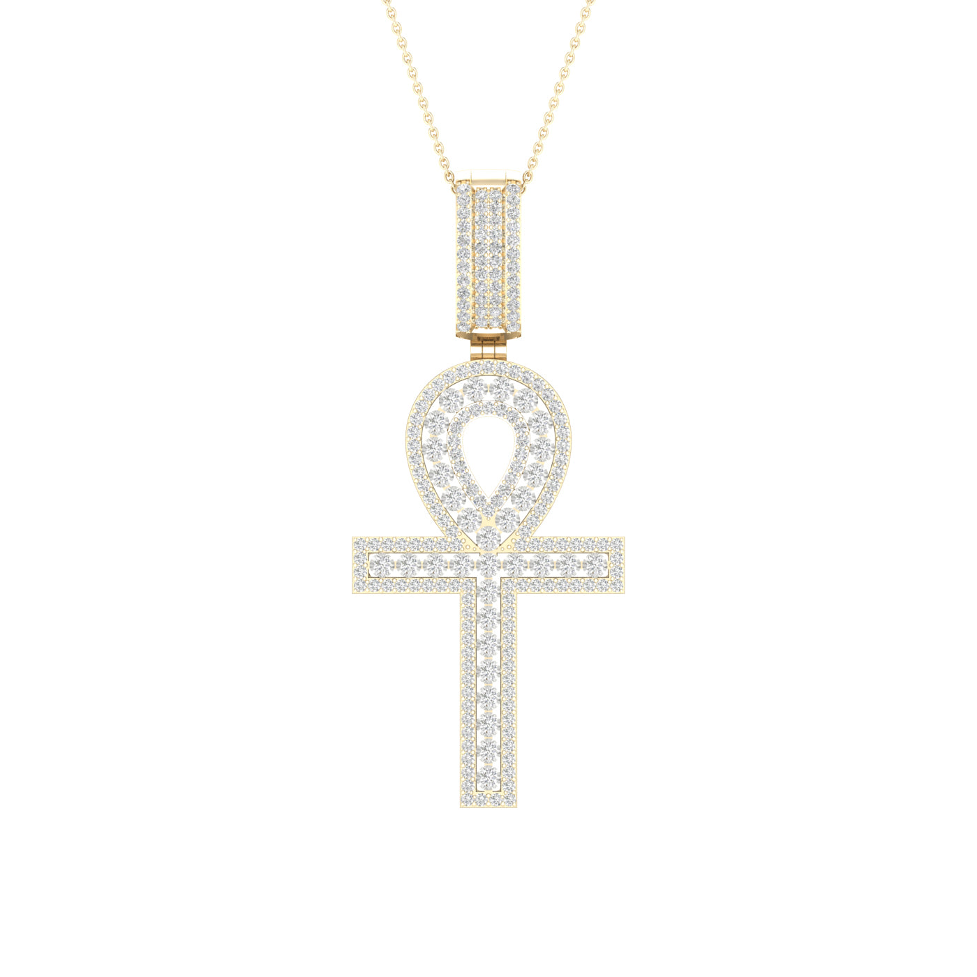 10K 0.50CT DIAM PENDANT