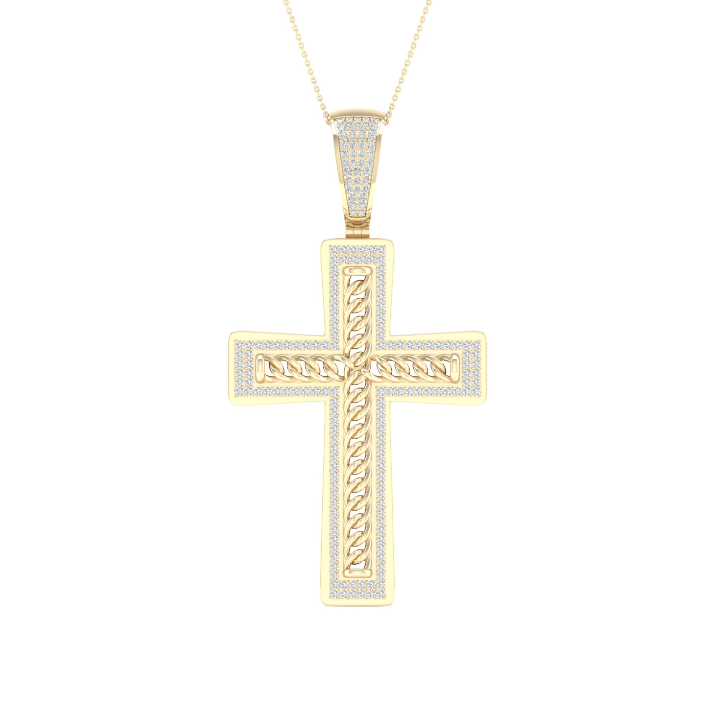 10K 0.50CT DIAM PENDANT