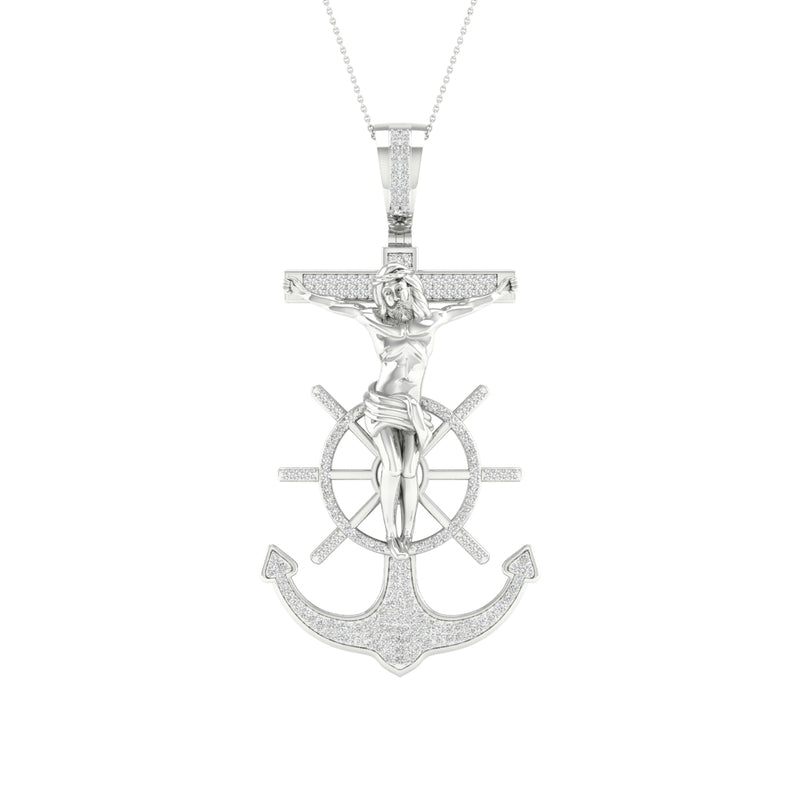 10K 0.50CT DIAM PENDANT