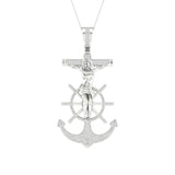 10K 0.50CT DIAM PENDANT