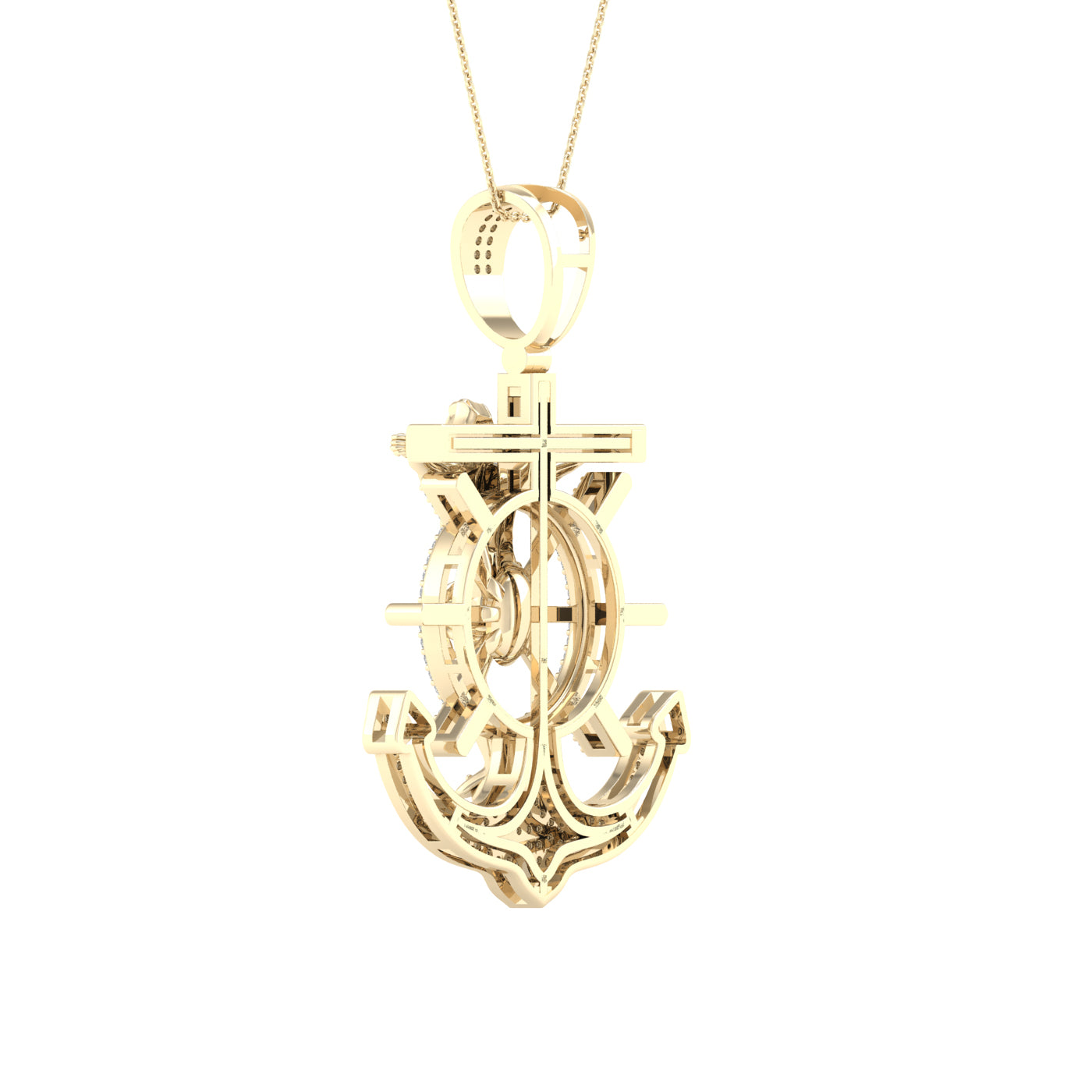 10K 0.33CT DIAM PENDANT