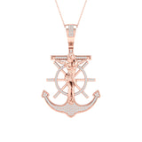 10K 0.33CT DIAM PENDANT