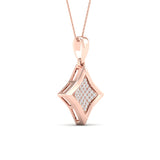 10K 0.10CT DIAM PENDANT