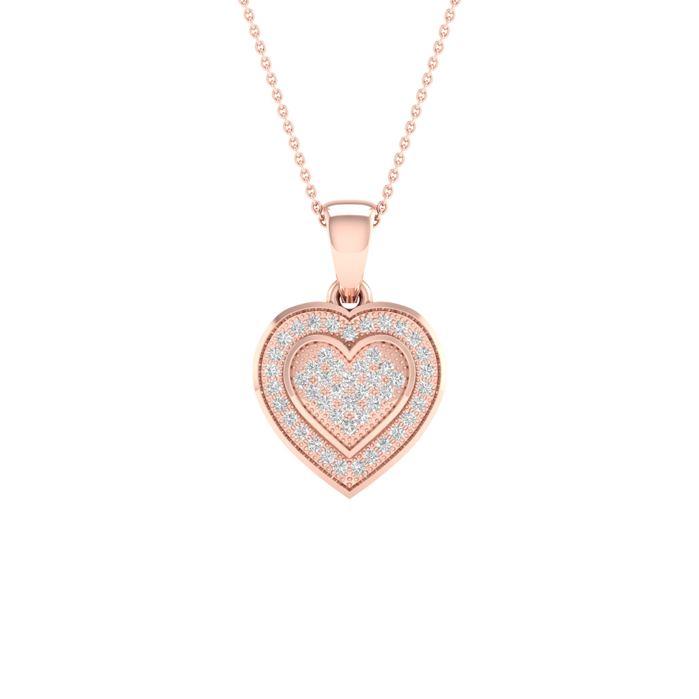 10K 0.15CT DIAM PENDANT