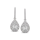 Lovecuts 14K White Gold 7/10 Ct.Tw.Diamond Fashion Earrings