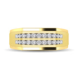 10K Yellow Gold 1/2 Ct.Tw. Diamond Men's Ring