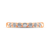 10K Rose Gold Diamond 1/2 Ct.Tw. Ladies Band