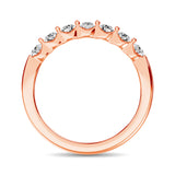 10K Rose Gold Diamond 1/2 Ct.Tw. Ladies Band