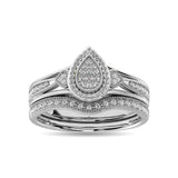 Diamond Bridal Ring 1/6 ct tw in Round-cut 10K in White Gold