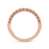 Diamond Ladies Band 1/4 ct tw in 14K Rose Gold