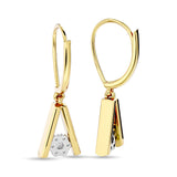 Diamond Fashion Earrings 1/10 ct tw in 10K Yellow Gold