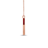 Diamond Fashion Pendant 1/6 ct tw in 10K Rose Gold