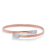 Rose Gold Bangle Italian Made