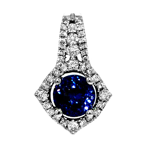 14kw tanzanite pendant