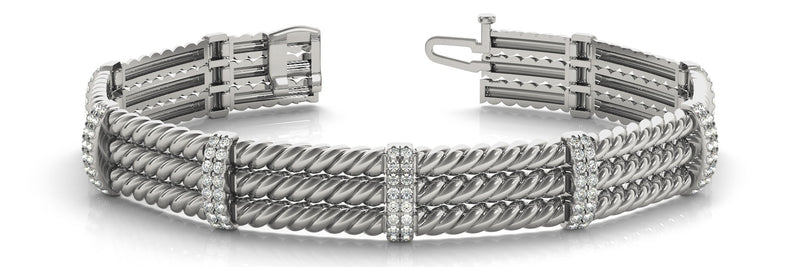 14kw diamond bracelet