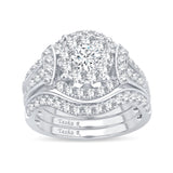 14K  2.00CT  DIAMOND  BRIDAL  RING