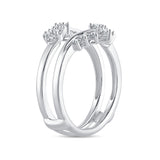 14K  0.66 CT  DIAMOND  GUARD