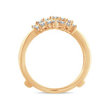 14K  0.66 CT Diamond Ring Guard