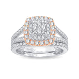 14K 0.75CT DIAMOND BRIDAL RING