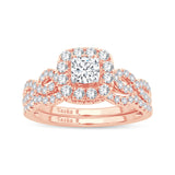 14K 1.00CT DIAMOND BRIDAL RING