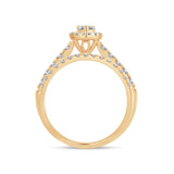 14K 1.00CT DIAMOND BRIDAL RING