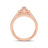 14K 1.00CT DIAMOND BRIDAL RING