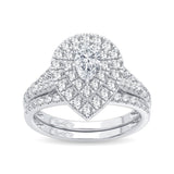 14K 1.00CT DIAMOND BRIDAL RING
