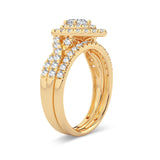 14K 1.00CT DIAMOND BRIDAL RING