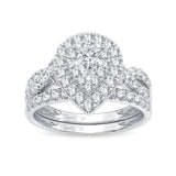 14K 1.00CT DIAMOND BRIDAL RING