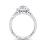 14K 1.00CT DIAMOND BRIDAL RING