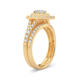 14K 1.00CT DIAMOND BRIDAL RING