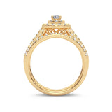14K 1.00CT DIAMOND BRIDAL RING