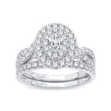 14K 1.00CT DIAMOND BRIDAL RING