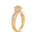 14K 0.75CT DIAMOND BRIDAL RING