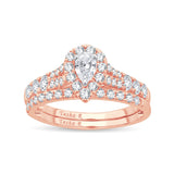 14K 1.00CT DIAMOND BRIDAL RING