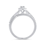 14K 0.51CT DIAMOND BRIDAL RING